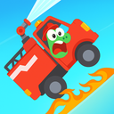 Dinosaur Fire Truck: for kids