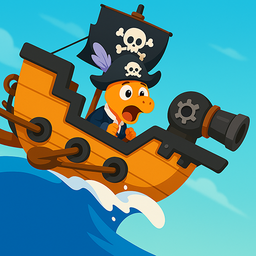 Dinosaur Pirate Games for kids