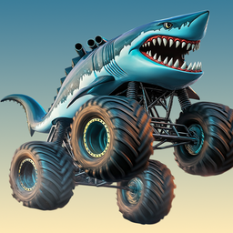 Monster Truck Games for kids