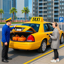 Taxi Simulator Pro Racing Game