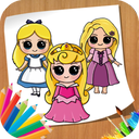 How to Draw Cute Princess - Learn Drawing
