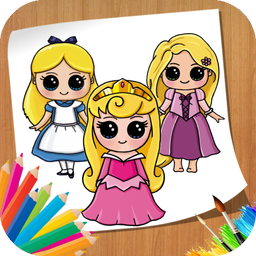 How to Draw Cute Princess - Learn Drawing