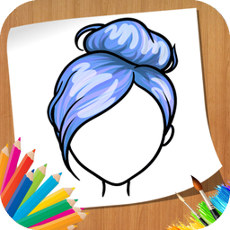 How to Draw Hair - Learn Drawing