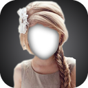 Teen Girl Kid Hairstyle Frame