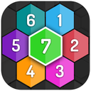 Merge Hexa - Number Puzzle