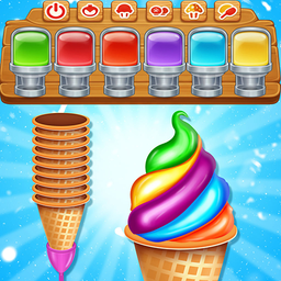 Ice Cream Cone Cooking Games