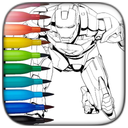 Superhero Coloring Pages
