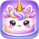 Unicorn Cake Cooking Games 2-6