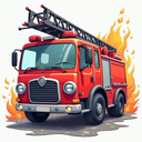 Kids Firefighter Truck Games