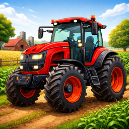 Tractor Games Kids Farm Truck