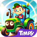 Tractor Games Kids Farm Truck