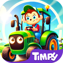 Tractor Games Kids Farm Truck