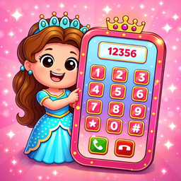 Princess Phone Game For Girls