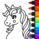 Unicorn Coloring Pages & Book