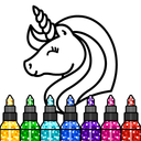 Unicorn Coloring Pages & Book
