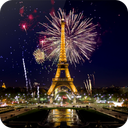 Fireworks in Paris Video Wall