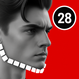 Jawline exercises and mewing