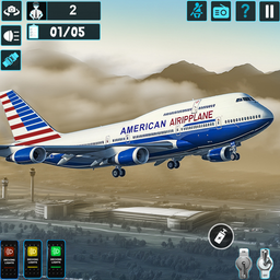 Airplane Flying Simulator Game