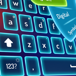 Simple Blue Keyboard