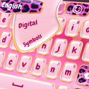 Pink cheetah keyboard