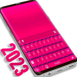 Keyboard Color Pink Theme