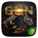 Gun GO Keyboard Theme & Emoji