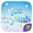 Ice Crystals GO Keyboard Theme
