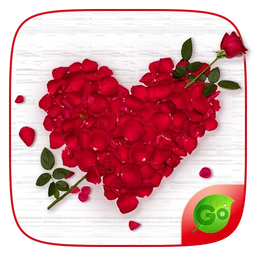 I Love You GO Keyboard Theme