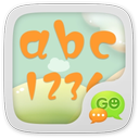Luoblatin Font for GO SMS Pro