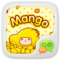 GO SMS MANGO ANIMATED STICKER