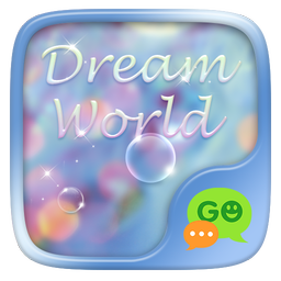 GO SMS DREAM WORLD THEME