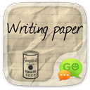 GO SMS PRO WRITING THEME