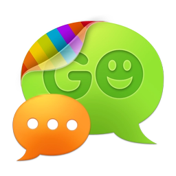 GO SMS Pro simple dark theme