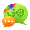 GO SMS Pro New Year - Red
