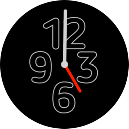 JHW Analog 7: Watch face