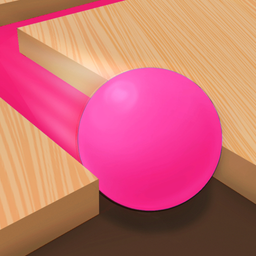 Maze Ball Paint Puzzle