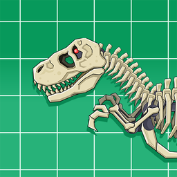 T-Rex Dinosaur Fossils Robot