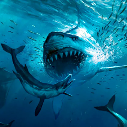 Megalodon Dino Survival Sim