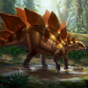 Stegosaurus: Plate Dino Sim