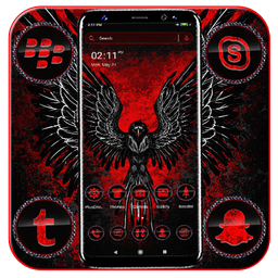 Eagle Red Theme Launcher