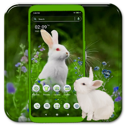 White Rabbit Launcher Theme