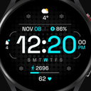 KZ01 - Digital Watch face