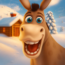Talking Donald Donkey Ice Age