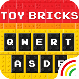 Toy Bricks RainbowKey Theme
