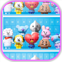 BT21 Custom Theme Keyboard