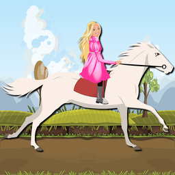 Princess Ride White Horse