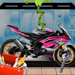 Motorcycle Maker Factory Games
