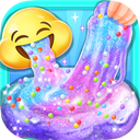 DIY Fluffy Slime Maker  - Glitter Floam Slime