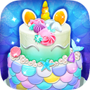 Unicorn Mermaid Cake