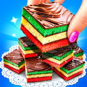 Unicorn Rainbow Cookies